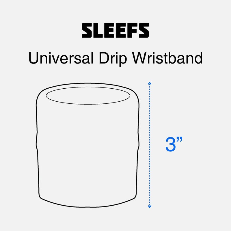 SLEEFS Faith Cross Drip Wristband - Image 4